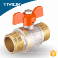 Heavy type and manual ball valve water use a quarter shut off/on 15mm brass ball valve for water meter